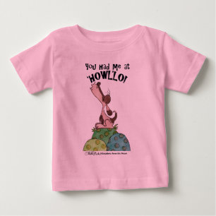Camiseta Para Bebê Howler Dog