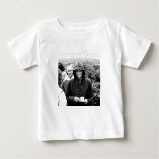 Camiseta Para Bebê HRH Princesa Diana Escócia