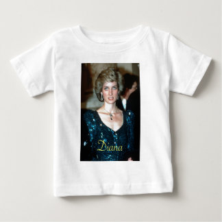 Camiseta Para Bebê HRH Princesa Diana Viena 1986