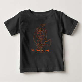 Camiseta Para Bebê Hug Your Demons