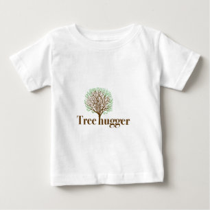 Camiseta Para Bebê Hugger de Árvore com ilustração de árvore