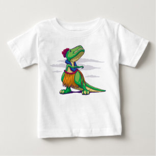 Camiseta Para Bebê Hula Rex
