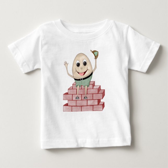 Camiseta Para Bebê Humpty Dumpty (Frente)