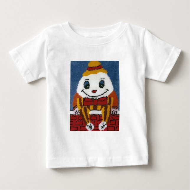 Camiseta Para Bebê Humpty Dumpty (Frente)