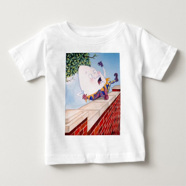 Camiseta Para Bebê Humpty Dumpty (Frente)