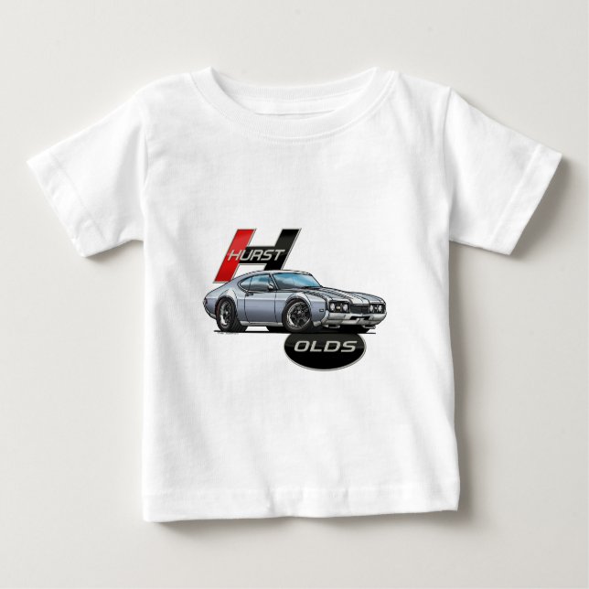Camiseta Para Bebê Hurst_68_Cutlass (Frente)