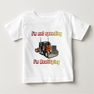 Camiseta Para Bebê I' m que não se apressa