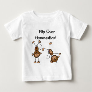 Camiseta Para Bebê I Flip Over Gymnastics Tshirts and Gifts