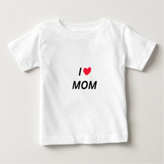 Camiseta Para Bebê I love mom tshirt