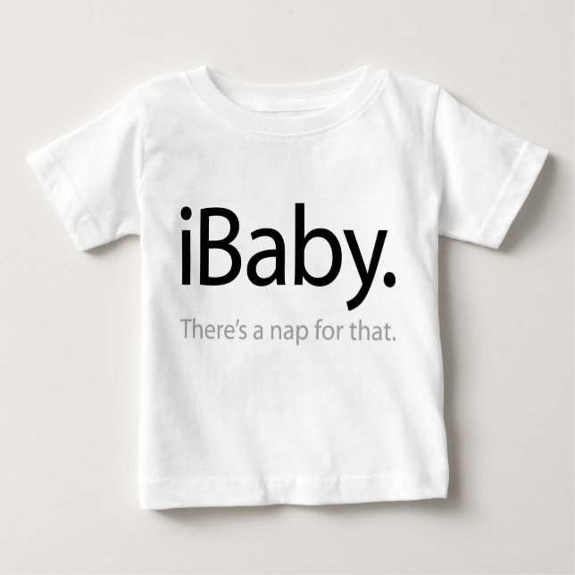 Camiseta Para Bebê iBaby - iSpoof (Frente)