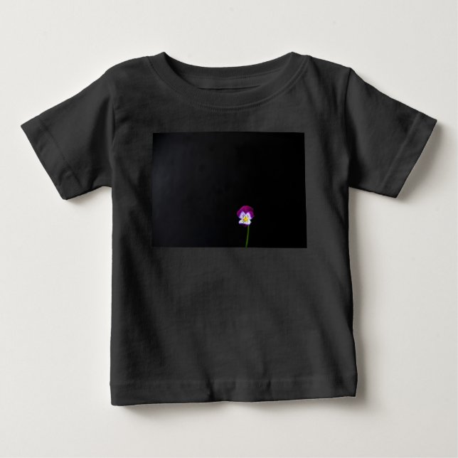Camiseta Para Bebê iccna violeta (Frente)