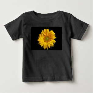Camiseta Para Bebê icna girassol