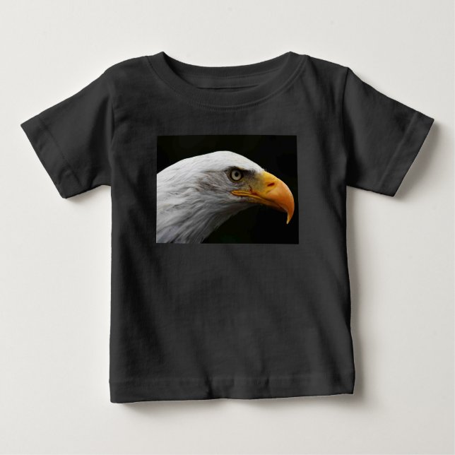 Camiseta Para Bebê Icnm da águia-calda (Frente)