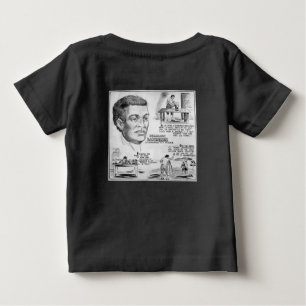 Camiseta Para Bebê Ícone da História Negra: Benjamin Banneker, Cienti