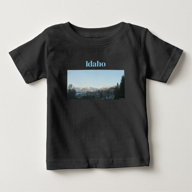 Camiseta Para Bebê Idaho (Frente)
