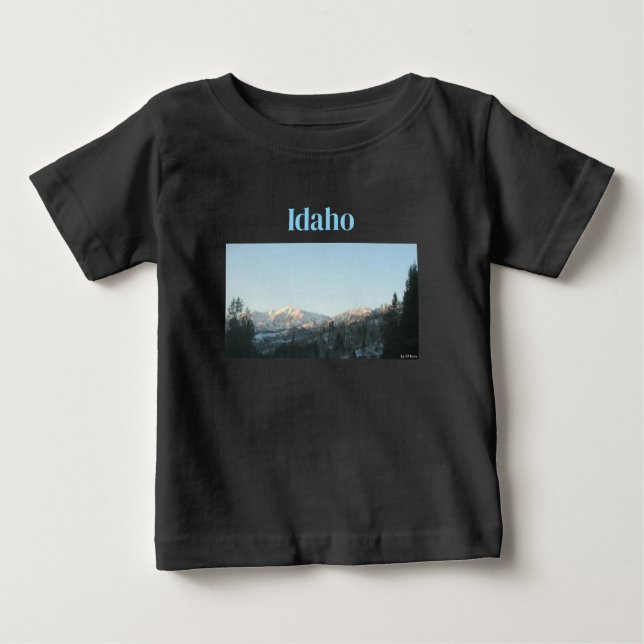 Camiseta Para Bebê Idaho (Frente)