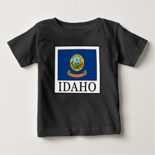 Camiseta Para Bebê Idaho