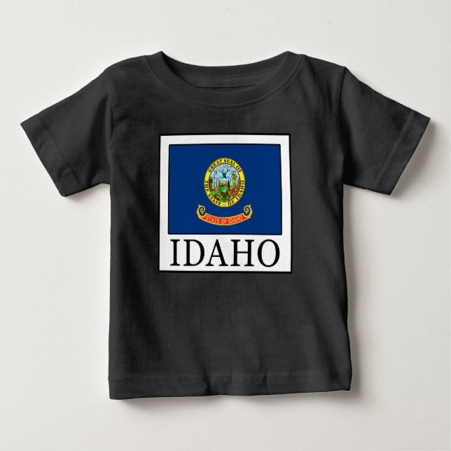 Camiseta Para Bebê Idaho (Frente)