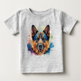 Camiseta Para Bebê Ideias de presentes para cães german shepherd