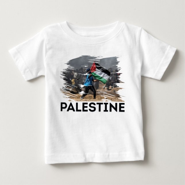 Camiseta Para Bebê Identidade, luta e liberdade (Frente)