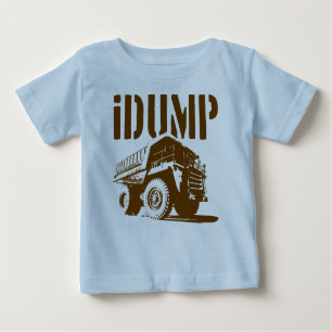 Camiseta Para Bebê iDump (batata frita)