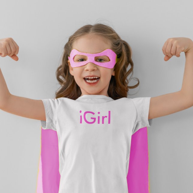 Camiseta Para Bebê iGirl Onsie (Criador carregado)