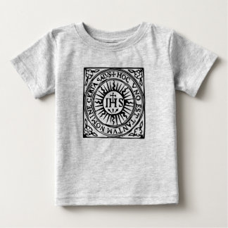 Camiseta Para Bebê Ignácio de Loyola, Christograma