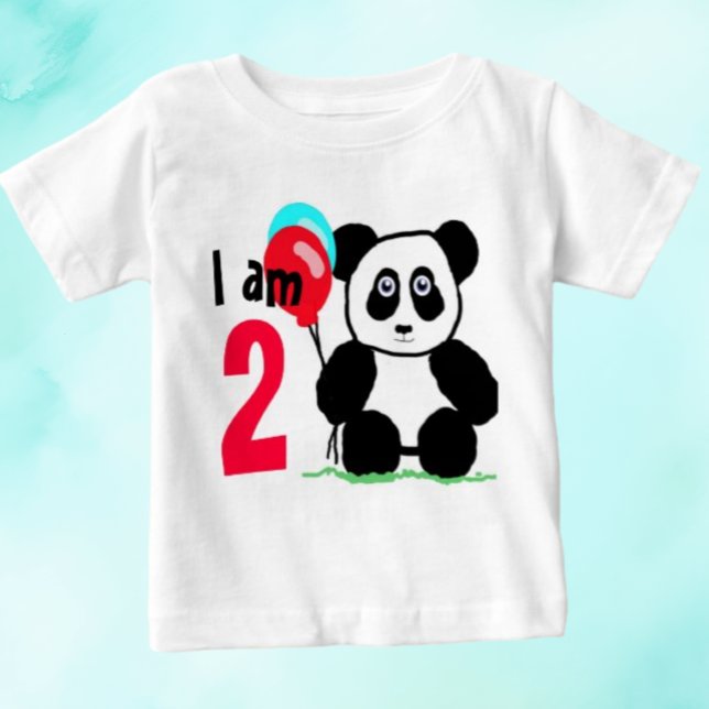 Camiseta Para Bebê Ik ben 2 verjaardag (Criador carregado)