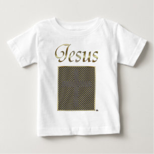 Camiseta Para Bebê Ilusão óptica transversal de JESUS
