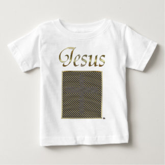 Camiseta Para Bebê Ilusão óptica transversal de JESUS