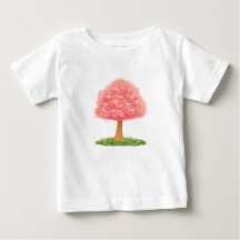Ilustração de Árvore Rosa-Cor-de-Corte - Natureza 