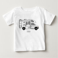 Ilustração de desenho animado de Campervan