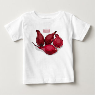 Camiseta Para Bebê Ilustração de desenho animado de slot