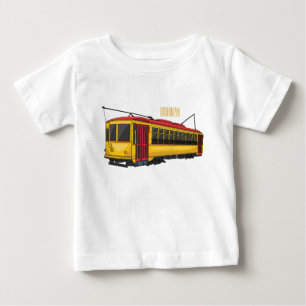 Camiseta Para Bebê Ilustração de desenho do carrinho de Mata