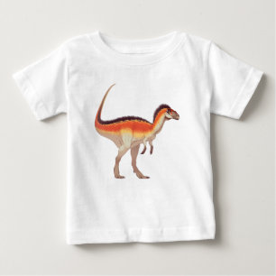 Camiseta Para Bebê Ilustração de Dinossauro de Desenho Animado – Cami
