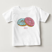 ilustração do desenho animado de rosquinha