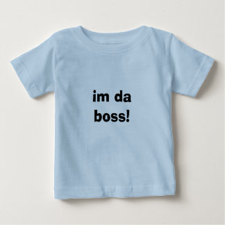 Camiseta Para Bebê im a Dinamarca dirigem!
