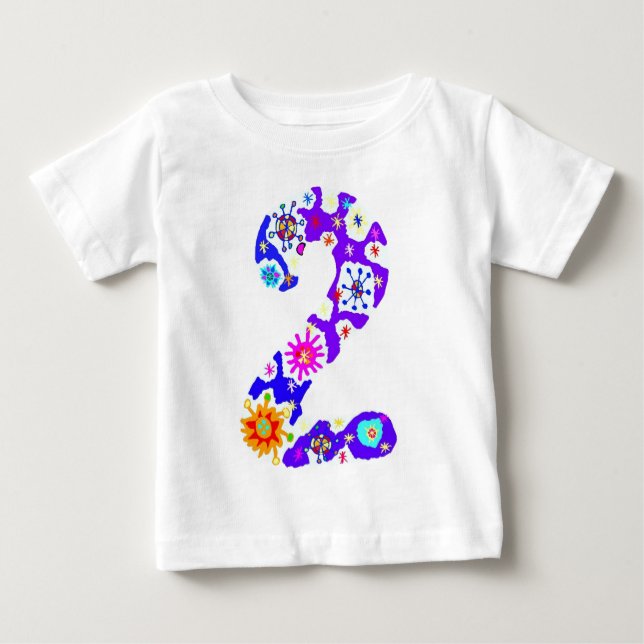 Camiseta Para Bebê Im dois! (Frente)