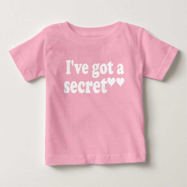Camiseta Para Bebê I'm going to be a big sister/Cute Sister (Frente)