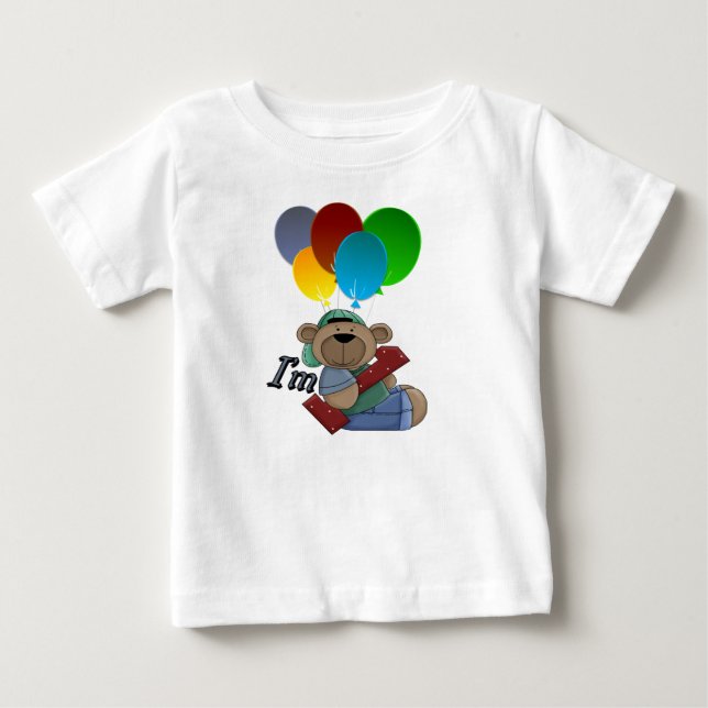 Camiseta Para Bebê Im um (Frente)