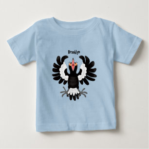 Camiseta Para Bebê Imagem engraçada de desenho animado australiano