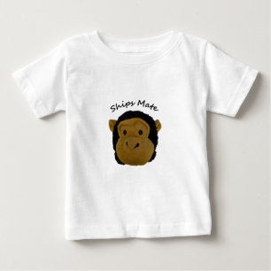 Camiseta Para Bebê  imediato do navio