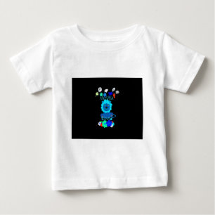 Camiseta Para Bebê Impressão de Arte do Leão Hakuna Matata