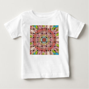Camiseta Para Bebê Impressão de Arte Inspirada Africano - Design de T