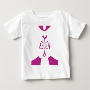 Camiseta Para Bebê Impressão de Sensibilização do Cancer
