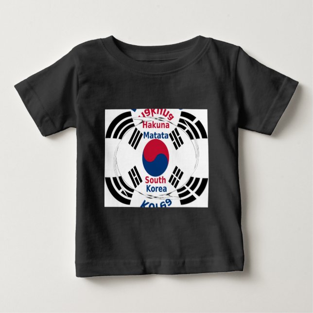 Camiseta Para Bebê Impressão/Gráfico de Arte de Hakuna Matata da Core (Frente)