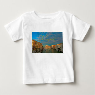 Camiseta Para Bebê Impressionante! Venezia Grande Canal Veneza - Foto