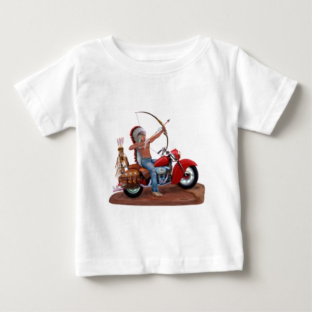 CAMISETA PARA BEBÊ INDIAN FOREVER.PNG (Frente)
