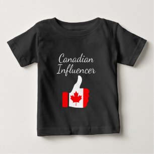 Camiseta Para Bebê Influenciador Canadense empurra Lighthouse para ci