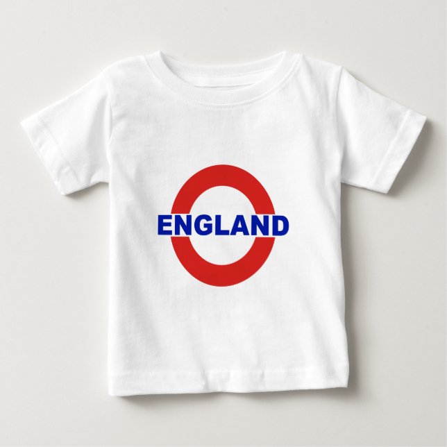 Camiseta Para Bebê Inglaterra (Frente)